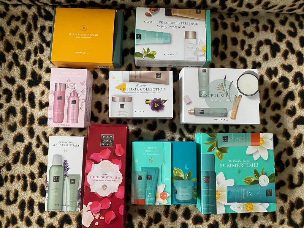 Rituals minisetjes, 6,50 p stuk 10 voor 50 euro, Ophalen of Verzenden, Nieuw, Overige typen