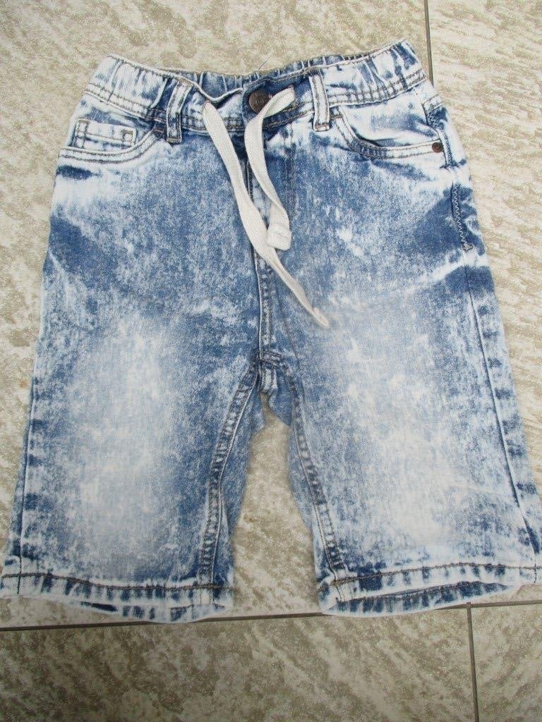 Bermuda korte broek blauw spijkerbroek maat 140 broekje, Ophalen of Verzenden, Zo goed als nieuw, Jongen, Broek