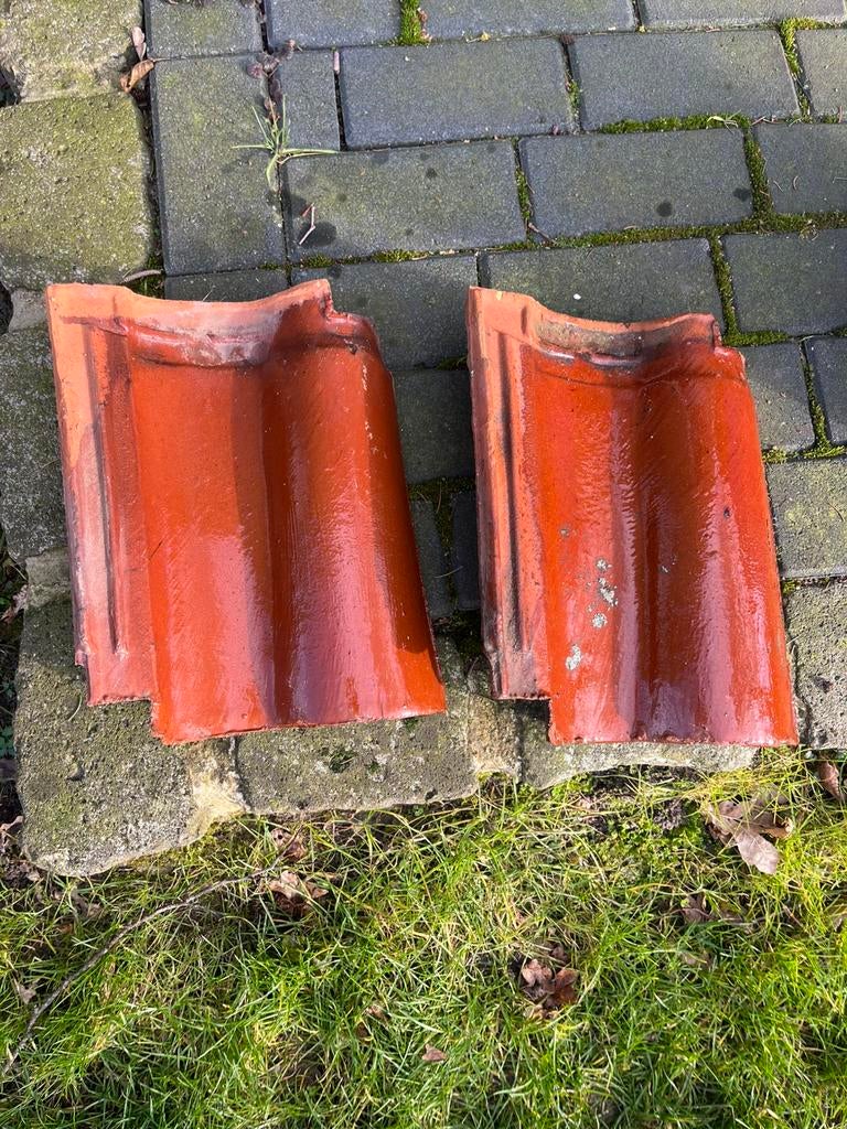 4.000 Dakpannen de Valk - Meeuwisse incl. hulpstukken, Doe-het-zelf en Verbouw, Dakpannen en Dakbedekking, Ophalen, Gebruikt, Steen of Klei