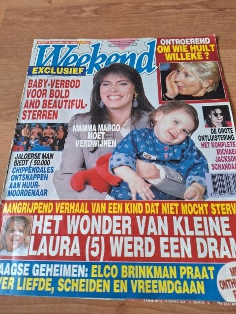 Weekend 1993 Bold & Beautiful Michael Jackson BZN Trea Dobbs, Ophalen of Verzenden, Gelezen, Overige typen