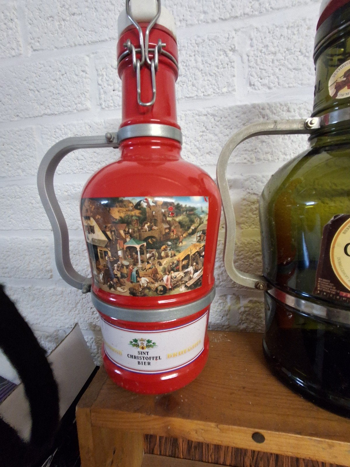 Sint Christoffel Bierkruiken - Set van 6, Ophalen of Verzenden