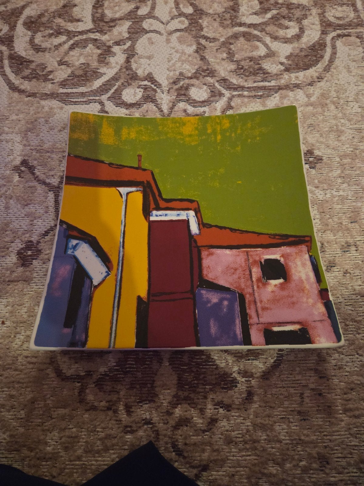 Schoonhoven Keramiek "Burano" wandbord - Maya Wildevuur, Ophalen of Verzenden