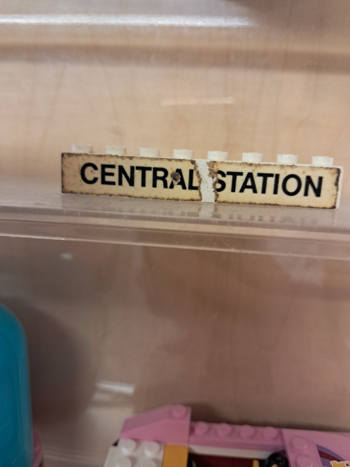 lego centraal station steen, Ophalen