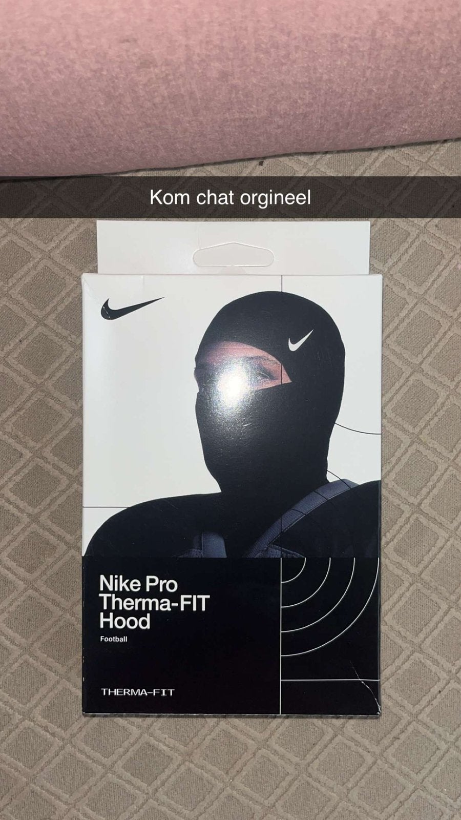 Nike ski mask, Kleding | Heren, Ophalen of Verzenden, Nieuw, Overige maten, Overige typen