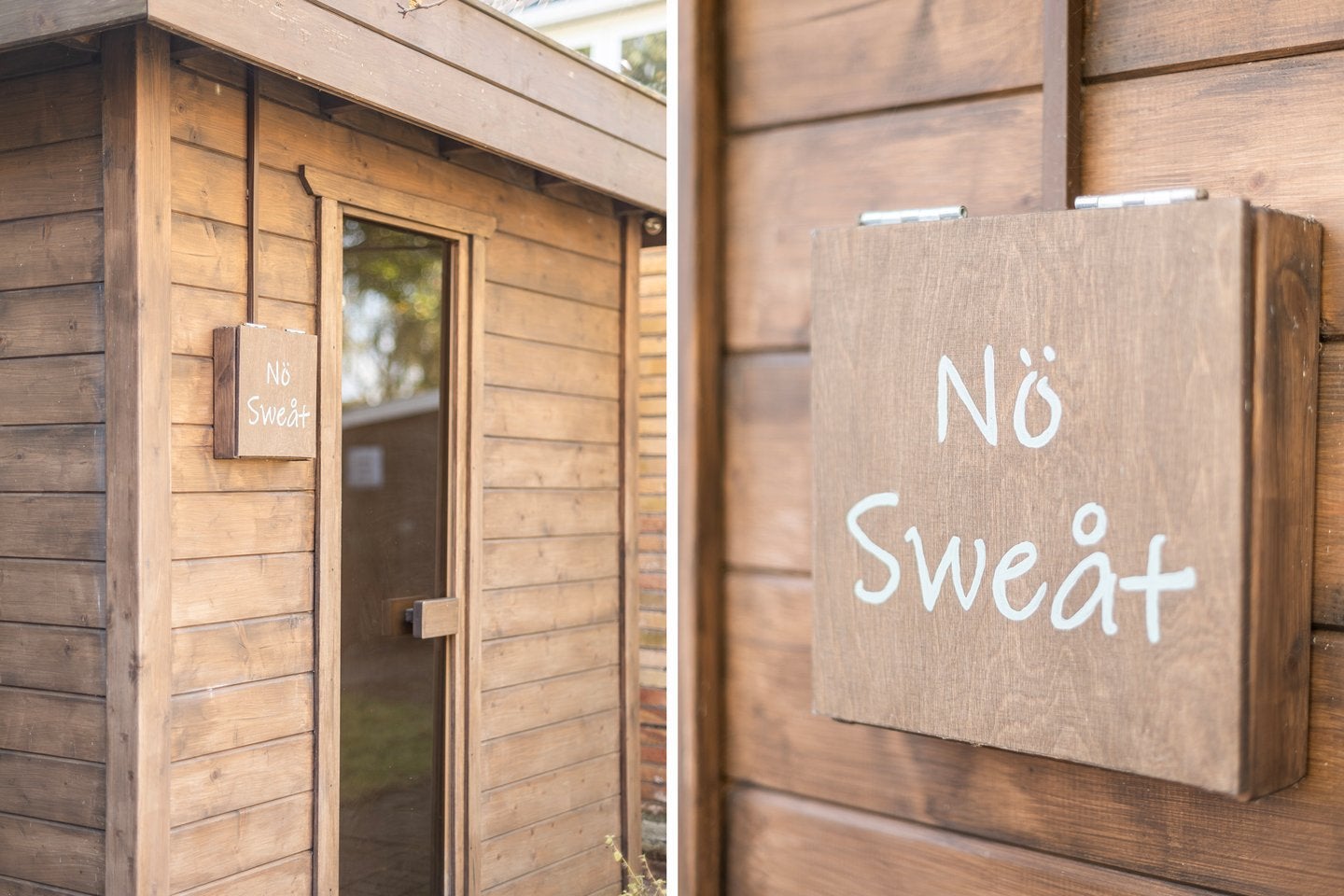 Buitensauna SaunaWereld 220x190 – compleet met 9 kW kachel, Sport en Fitness, Ophalen