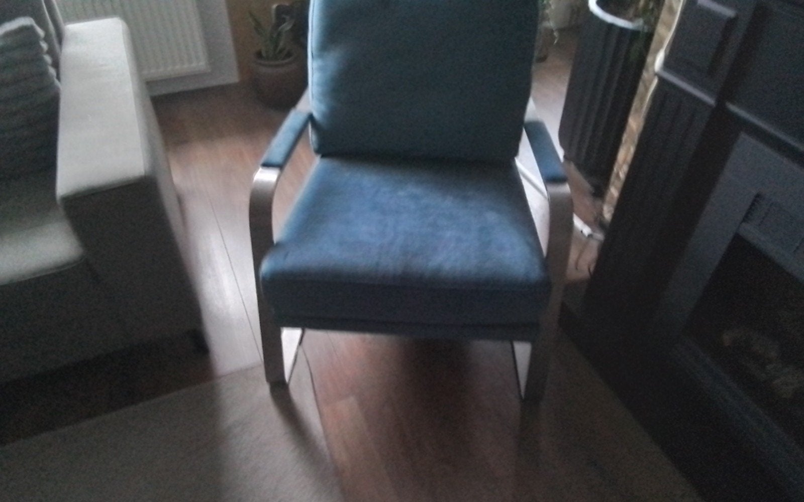 INDUSTRIËLE FAUTEUIL, Huis en Inrichting, Fauteuils, 75 tot 100 cm, Ophalen of Verzenden, Zo goed als nieuw, 50 tot 75 cm