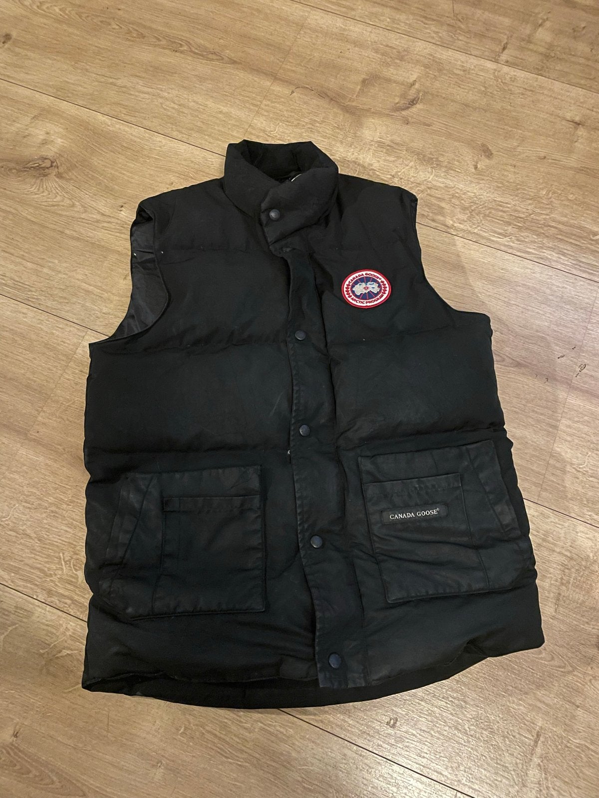 Canada Goose Bodywarmer Zwart - Maat M, Kleding | Dames, Bodywarmers, Ophalen of Verzenden, Gedragen, Maat 38/40 (M), Zwart