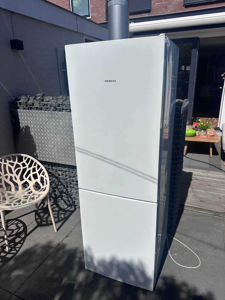 Siemens Koel-vriescombinatie - Wit, Goede Staat, Ophalen, Gebruikt, 200 liter of meer, 60 cm of meer