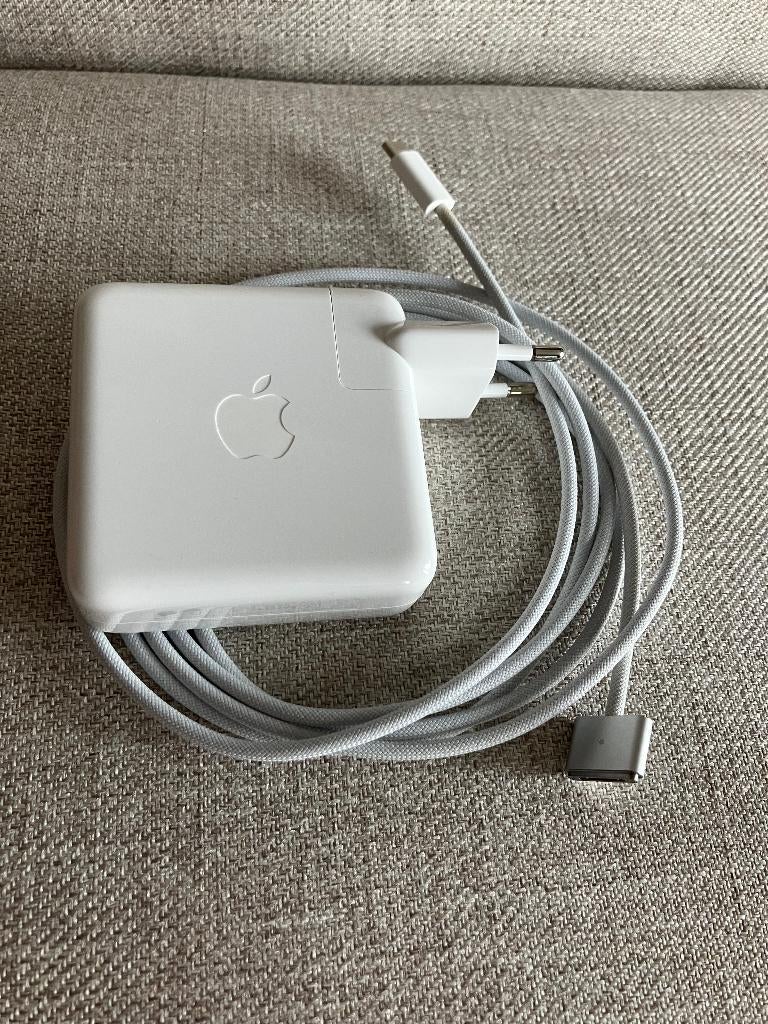 Apple MacBook USB-C 67W adapter + MagSafe 3 lader/charger, Computers en Software, Laptop-opladers, Ophalen of Verzenden, Zo goed als nieuw