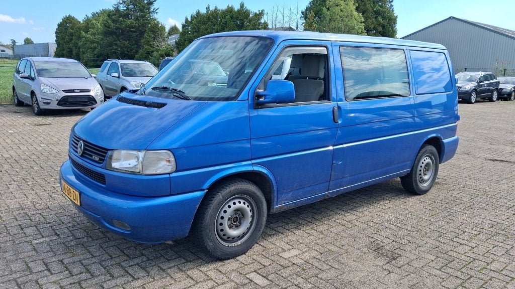 Volkswagen Transporter 2.5 TDI WIJSNEUS 2002 AIRCO APK 2027, Auto's, Stof, Gebruikt, 700 kg, Bedrijf