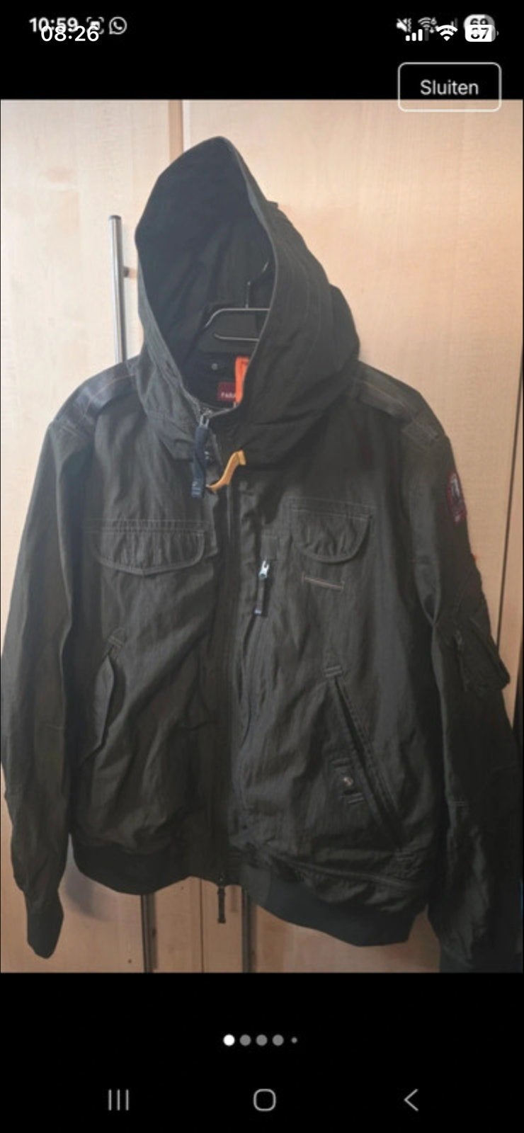 Parajumpers zomerjas maat XXL - Zo goed als nieuw, Verzenden, Zo goed als nieuw, Overige maten, Groen