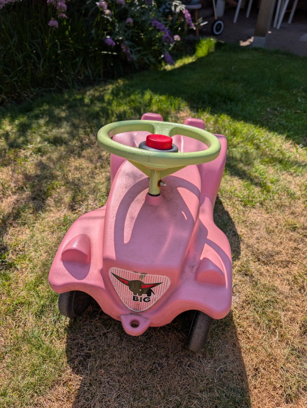 Roze BIG Bobby Car Loopauto - Gebruikt, Kinderen en Baby's, Speelgoed | Buiten | Voertuigen en Loopfietsen, Ophalen, Gebruikt