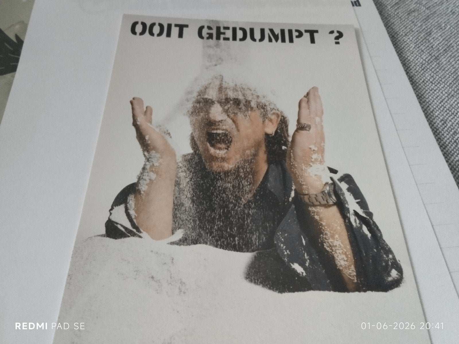 Boomerang Freecard: Bono (U2) - Ooit Gedumpt?, Verzamelen, Ophalen of Verzenden, 1980 tot heden
