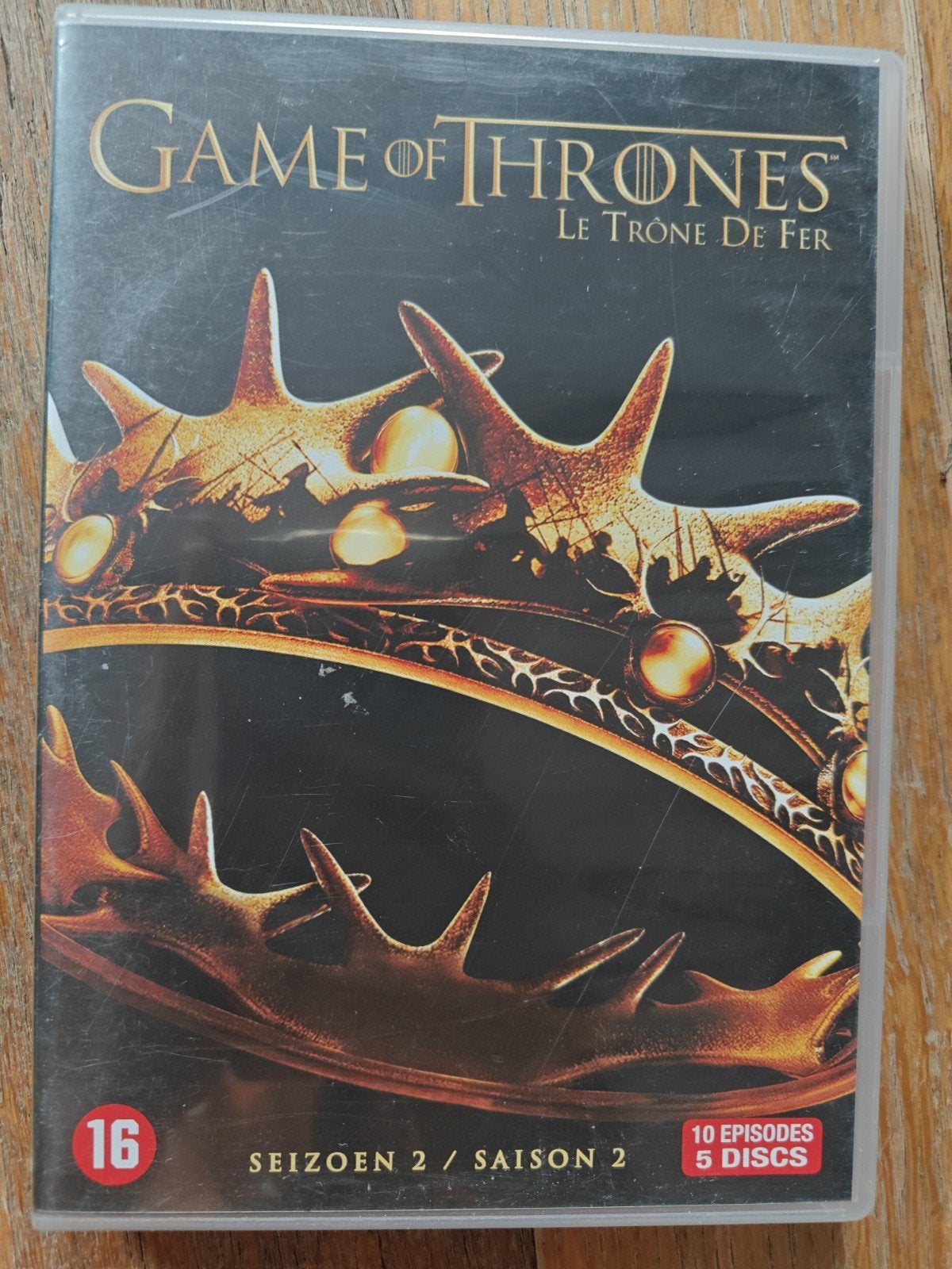 Game of Thrones Seizoen 2 DVD - Le Trône de Fer, Gebruikt, Vanaf 16 jaar, Inclusief doosje, Ophalen of Verzenden