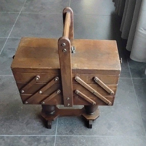 naaibox, vintage, retro, Ophalen, Huis en Inrichting