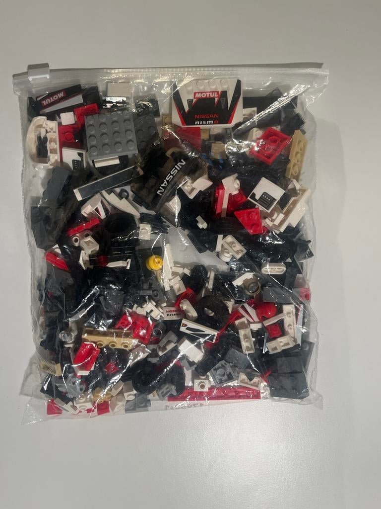 Lego Speed Champions 76896 Nissan GT-R NISMO, Lego, Zo goed als nieuw, Compleet, Complete set