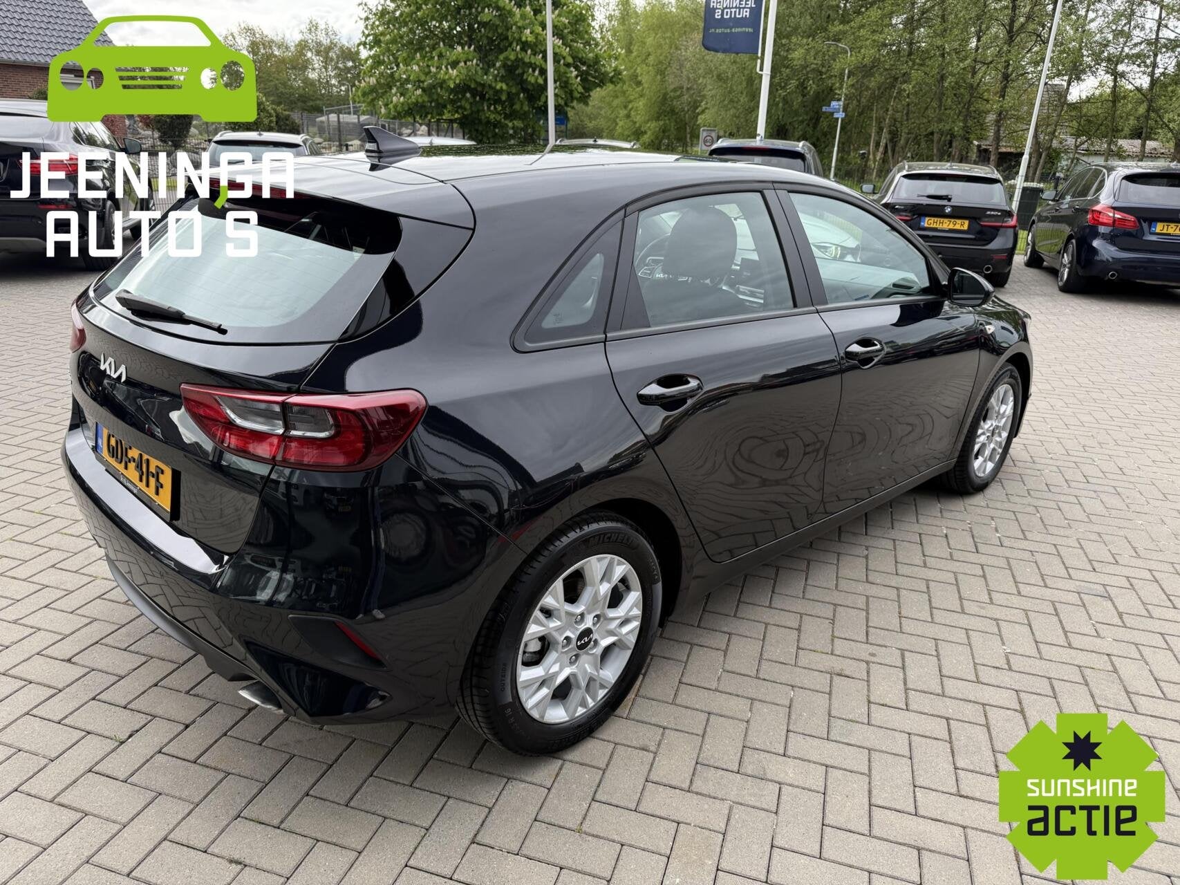 Kia cee'd 1.0 T-GDi ComfortLine|Clima|Camera|Navi|ACC|NAP, Auto's, Kia, Stof, Gebruikt, Zwart, Origineel Nederlands