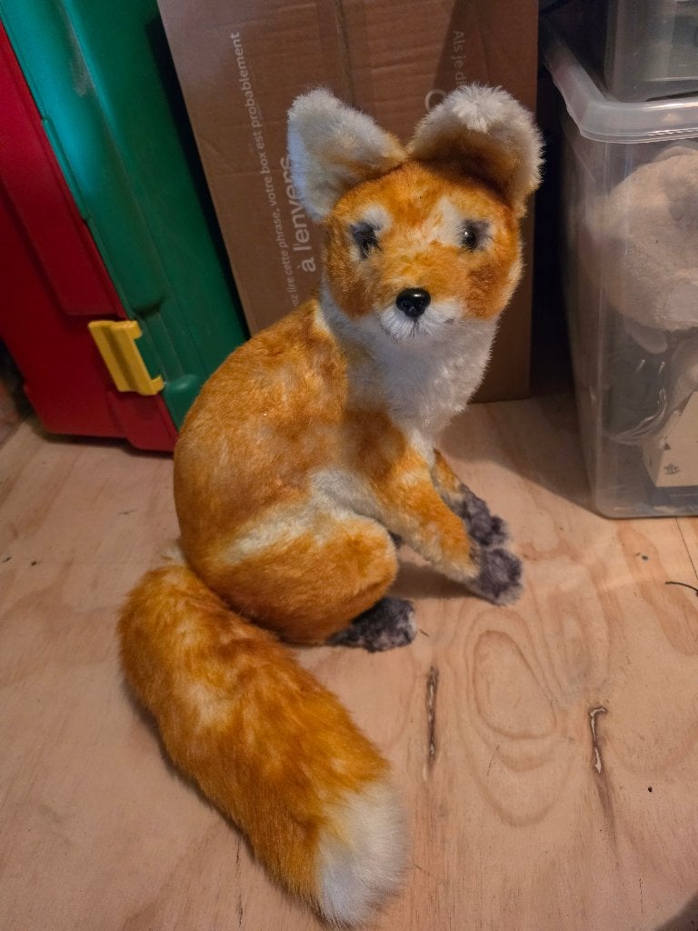 Decoratie vos, Ophalen of Verzenden, Zo goed als nieuw, Overige materialen