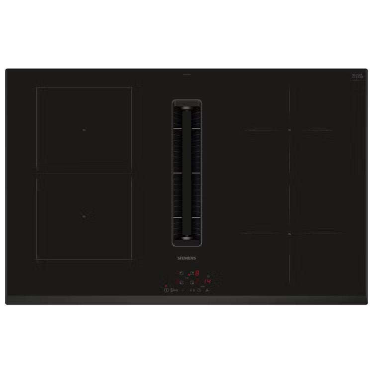 Siemens IQ300 80 cm inductie kookplaat met afzuiging, Witgoed en Apparatuur, Kookplaten, Ophalen, Nieuw, 4 kookzones, Inbouw