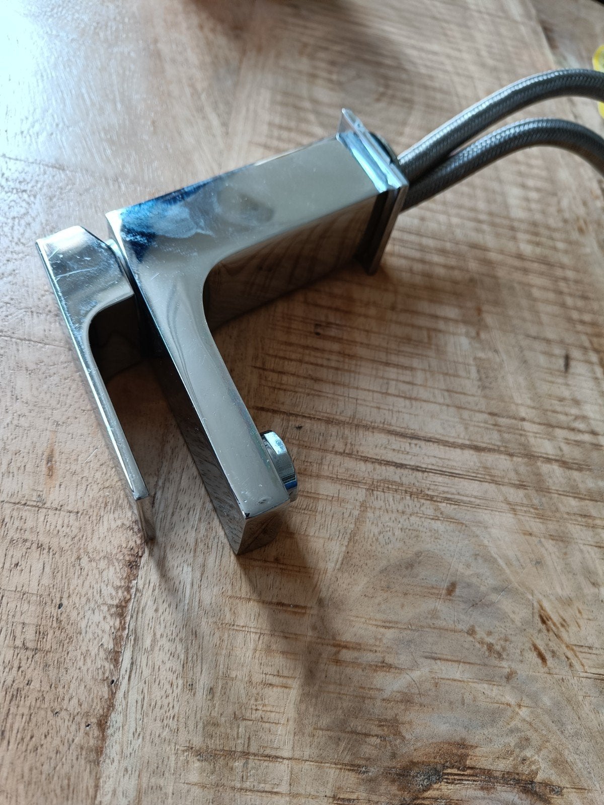 wastafel kraan, Ophalen, Gebruikt, Chroom, Kraan
