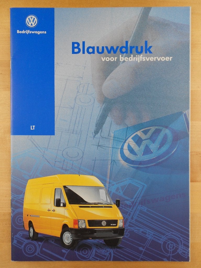 Volkswagen LT Brochure 2000 – LT28 LT35 LT46, Volkswagen, Ophalen of Verzenden, Zo goed als nieuw, Volkswagen