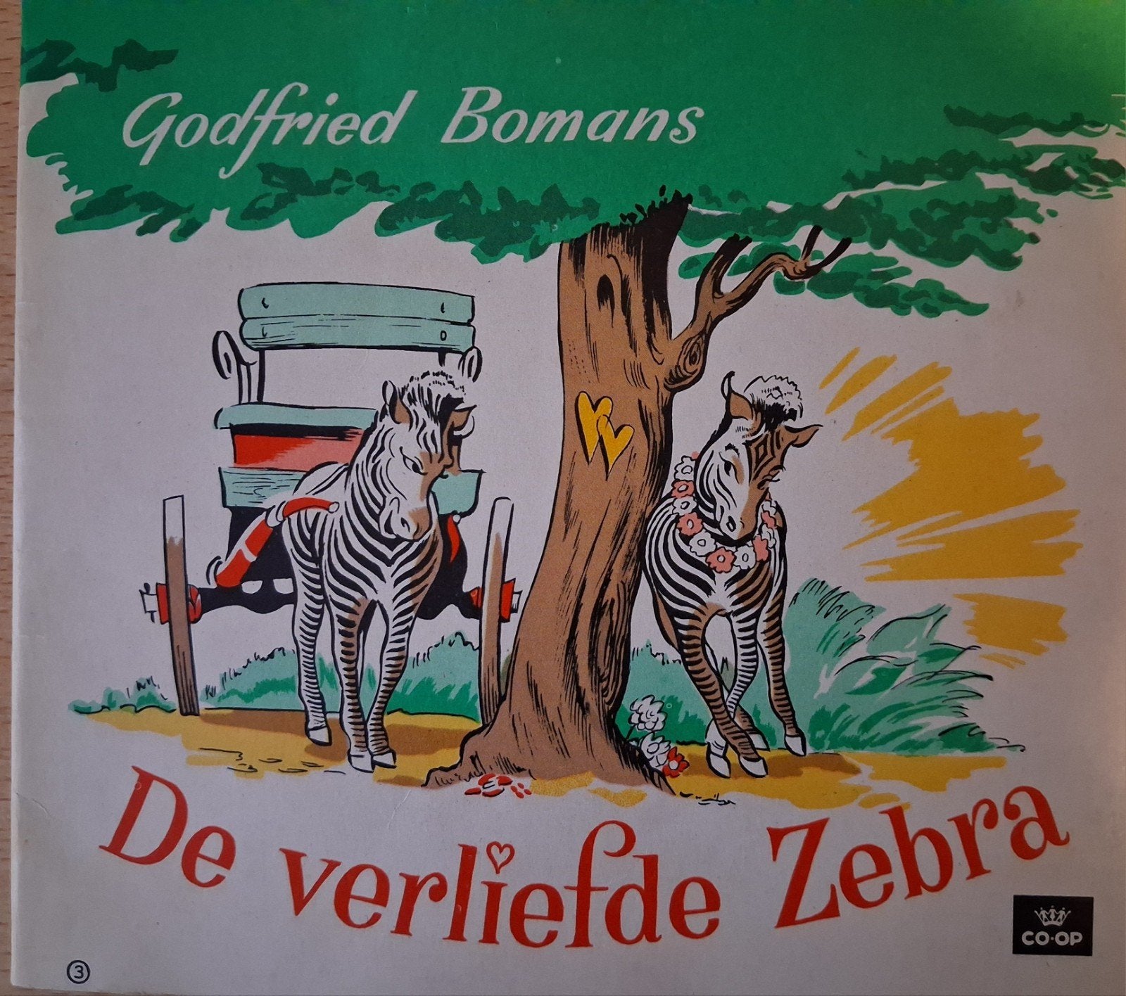 De verliefde zebra, Ophalen of Verzenden, Zo goed als nieuw