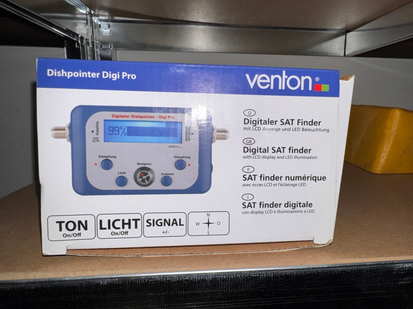 Digitale satellietvinder, Ophalen of Verzenden, Zo goed als nieuw