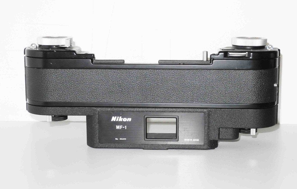 Nikon MF-1 achterwand voor de Nikon F2, Audio, Tv en Foto, Fotocamera's Analoog, Ophalen of Verzenden, Zo goed als nieuw, Spiegelreflex