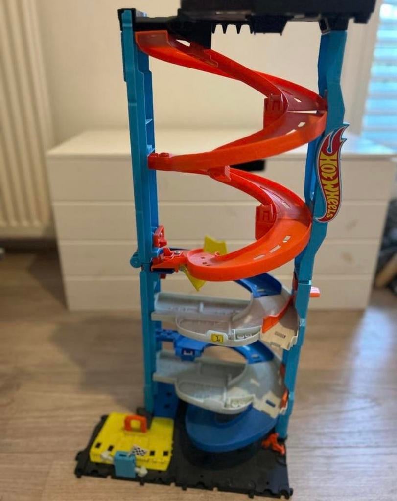 Hot Wheels City Transformerende Racetoren, Ophalen, Zo goed als nieuw