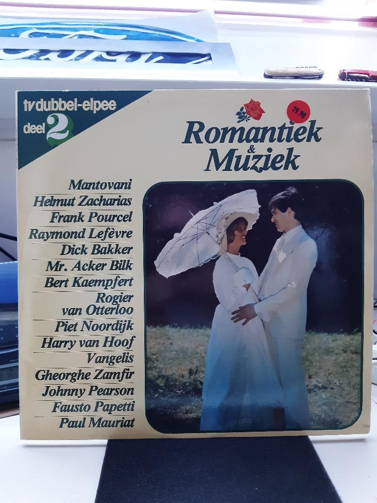 Romantiek en Muziek deel 2 (Z214-51) Dubbel lp, Ophalen of Verzenden, Zo goed als nieuw, Overige formaten