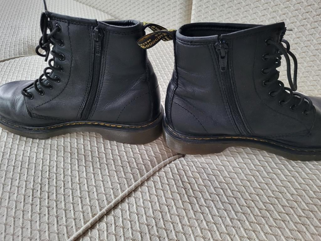 Zwarte Dr. Martens laarzen mt 36, Kleding | Dames, Schoenen, Ophalen of Verzenden, Zo goed als nieuw, Zwart