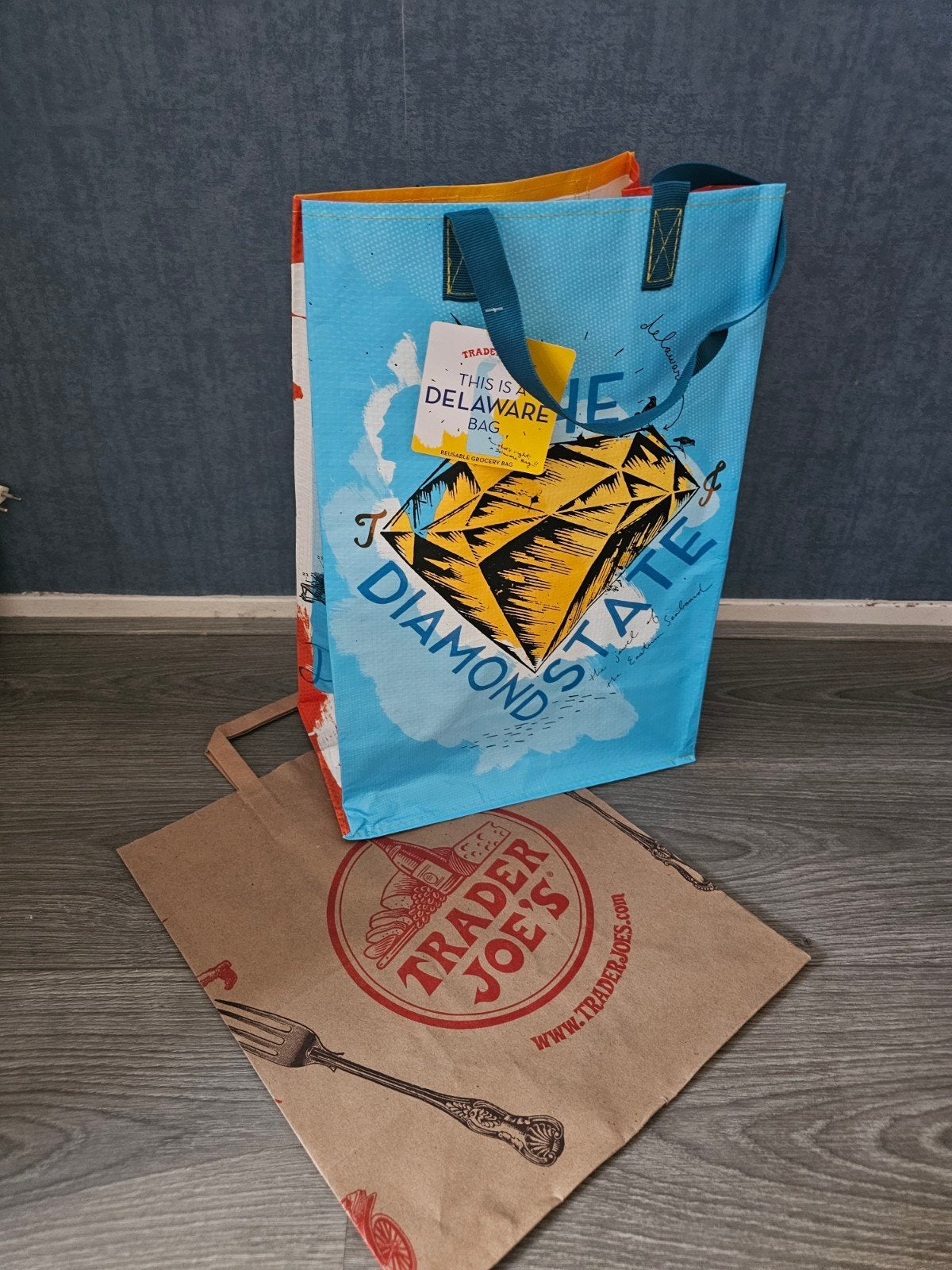 Trader Joe's reusable shopping bag - Deleware edition, Ophalen of Verzenden, Nieuw