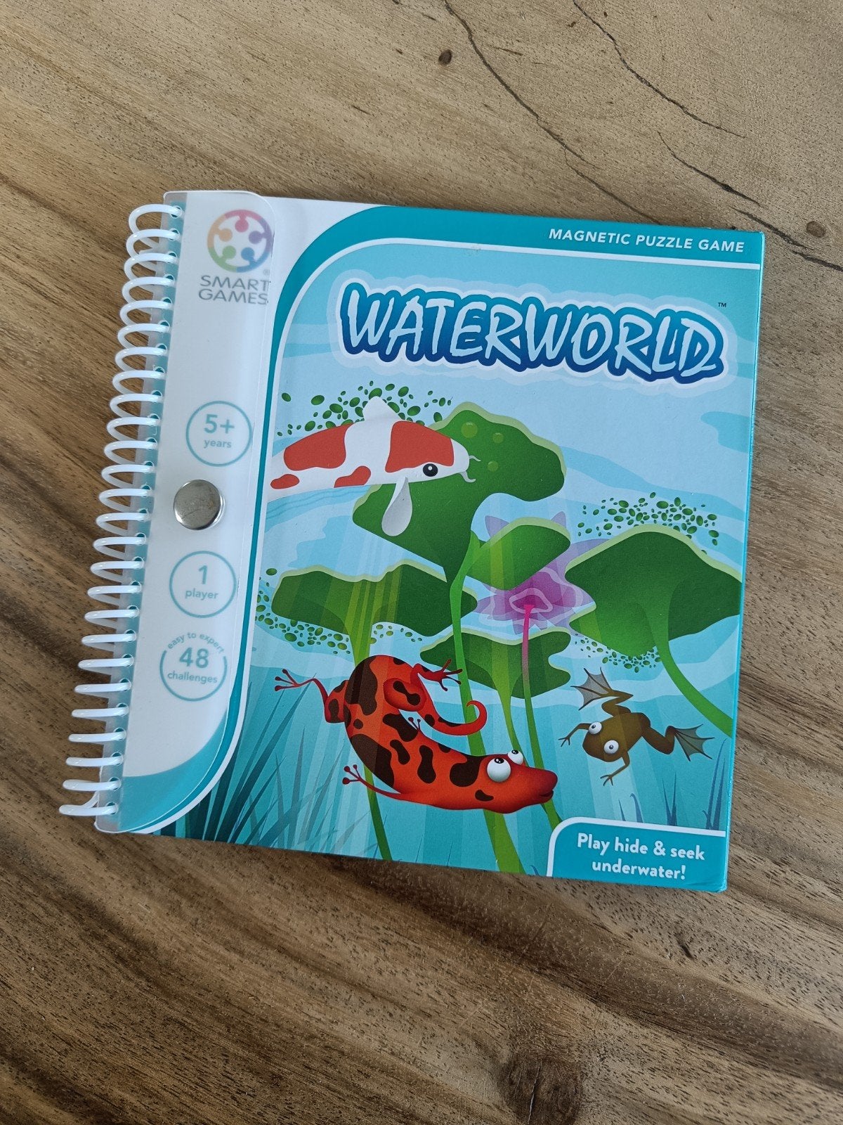Smart Games IQ Waterworld - Magnetisch Puzzelspel, Ophalen of Verzenden, Zo goed als nieuw, Rubik's of 3D-puzzel