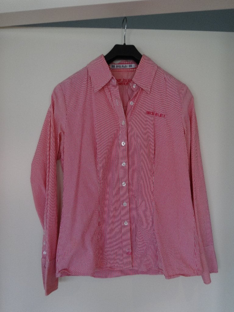 Bien Bleu roze blouse mt L, Ophalen of Verzenden, Zo goed als nieuw, Maat 42/44 (L), Roze