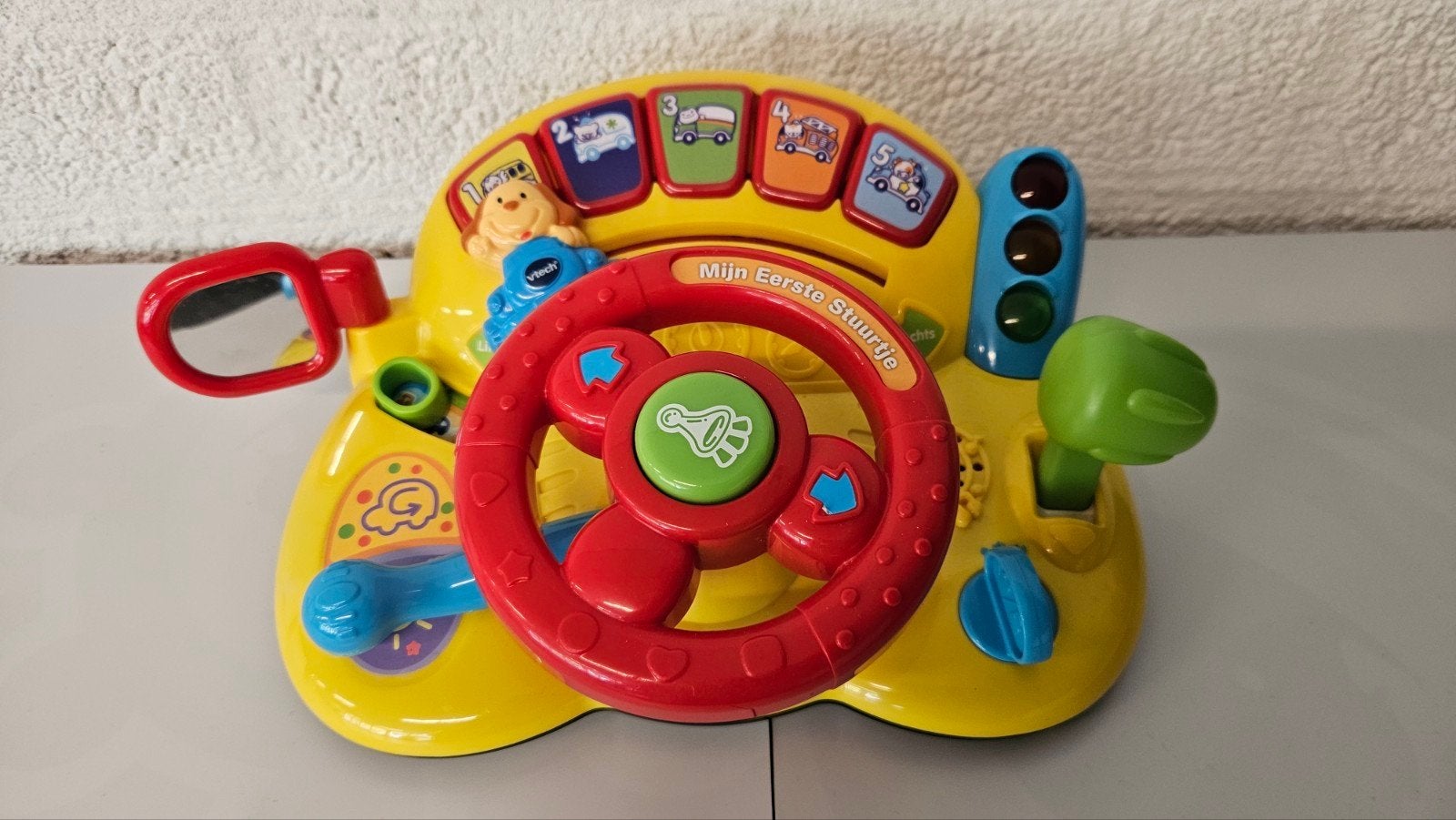 VTech Mijn Eerste Stuurtje - Interactief Speelgoed, Ophalen of Verzenden, Zo goed als nieuw, Auto, Met licht