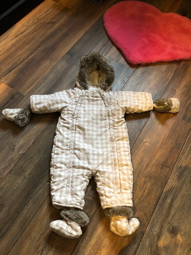 Baby sneeuwpak / skipak met fleecevoering | Maat 68, Jongetje of Meisje, H&M, Ophalen of Verzenden, Overige typen