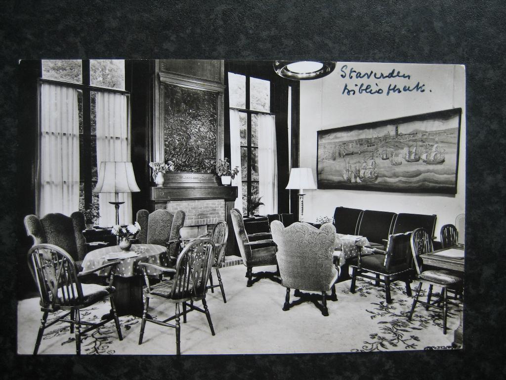 STAVERDEN Kateel Bibliotheek 1963, Ophalen of Verzenden, 1960 tot 1980, Gelderland