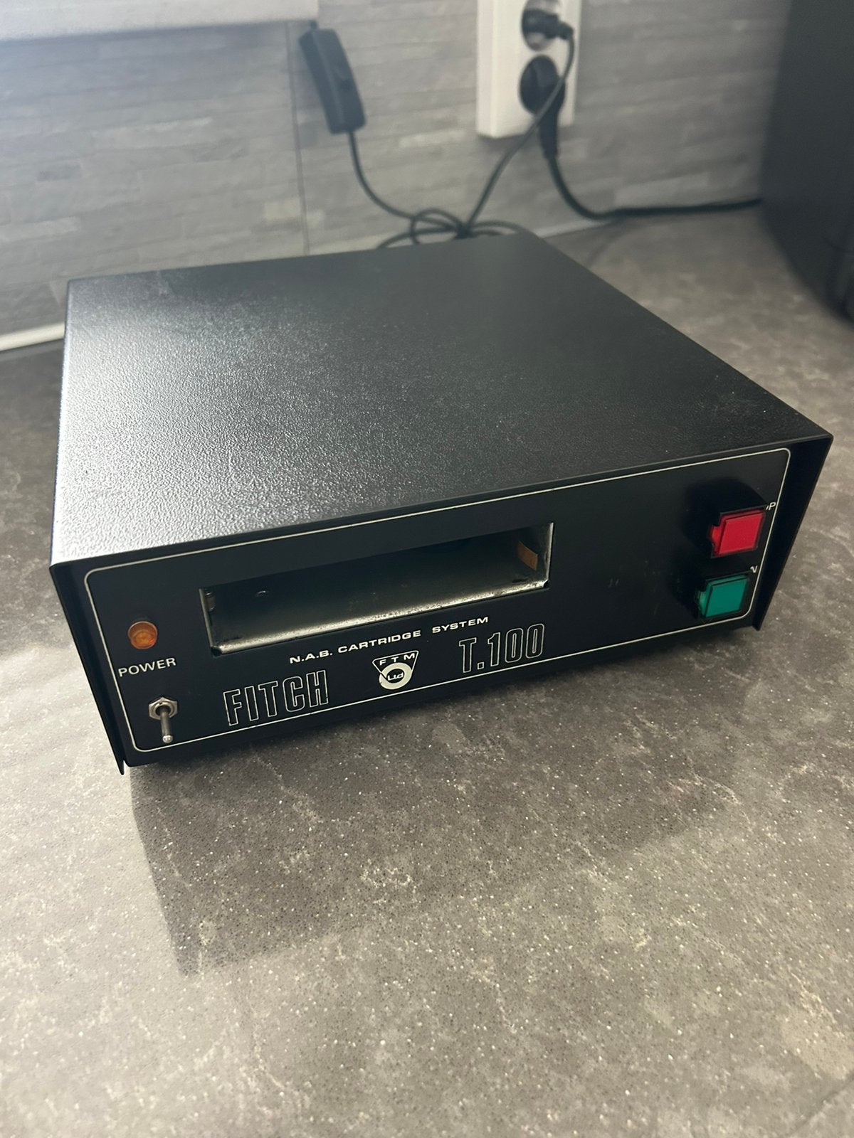 De bekende jaren 80 FTM cartmachine T100, Ophalen of Verzenden, Gebruikt, Audio