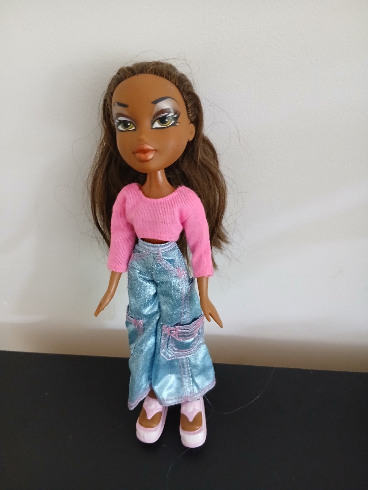 Vintage Bratz Pop Sasha met Outfit & Platform Sandalen, Verzamelen, Ophalen of Verzenden