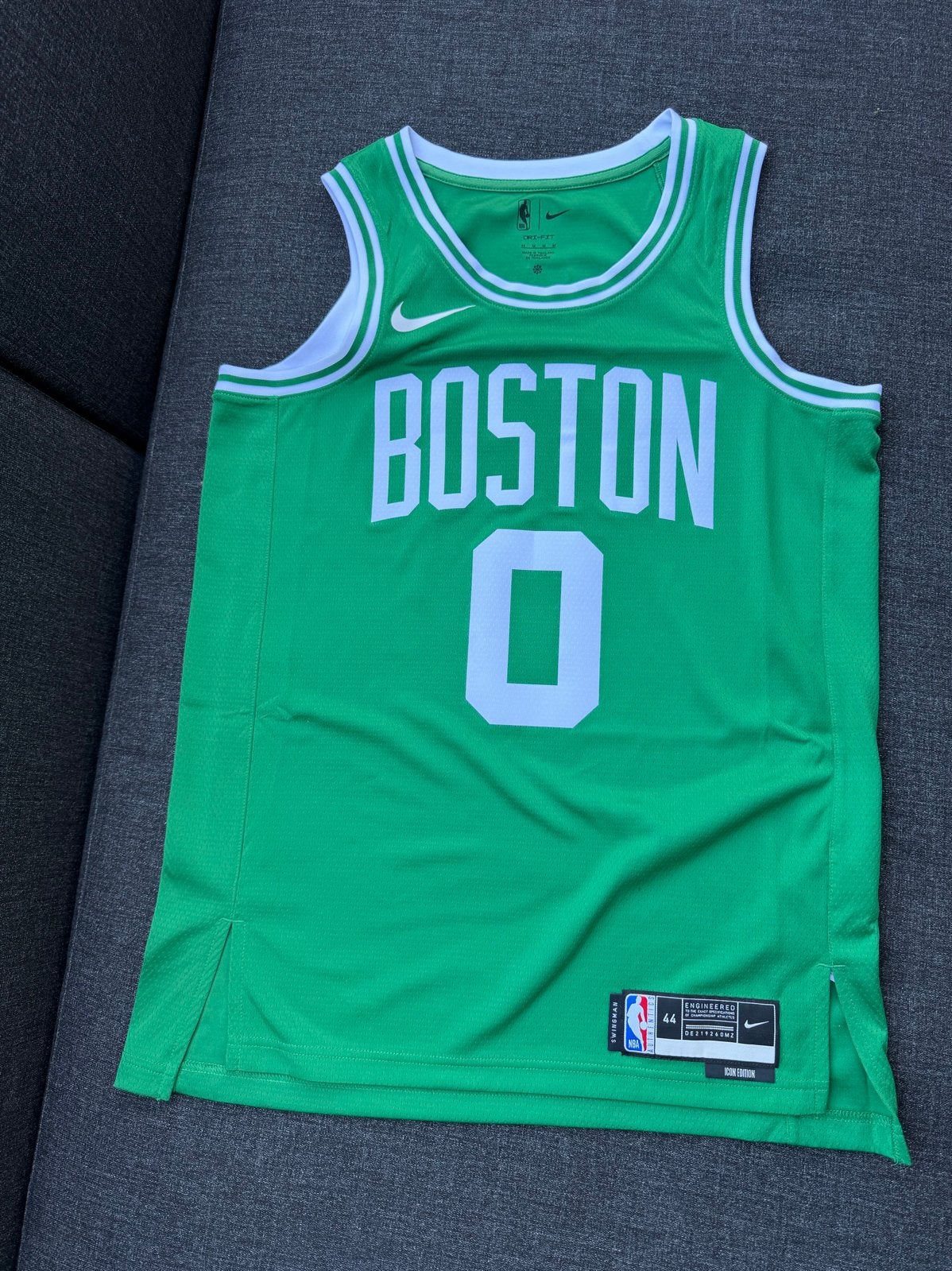 Nike NBA Boston Celtics Tatum #0 Swingman Jersey Maat M, Maat 48/50 (M), Ophalen of Verzenden, Zo goed als nieuw, Groen