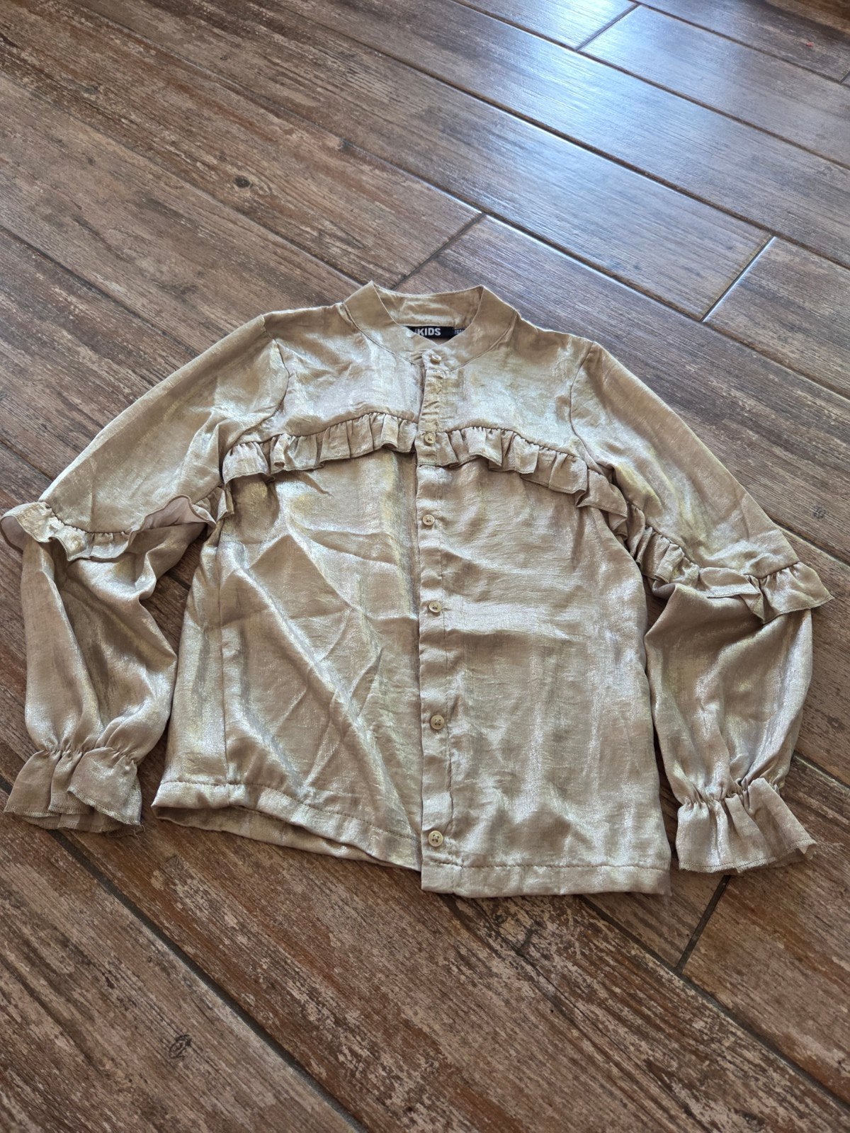 Leuke blouse maat 134, Ophalen, Gebruikt, Meisje, Kids