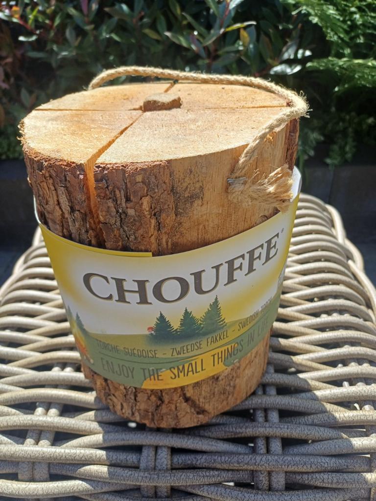 La Chouffe Zweedse fakkel - Sfeervolle buitenverlichting, Ophalen of Verzenden, Nieuw