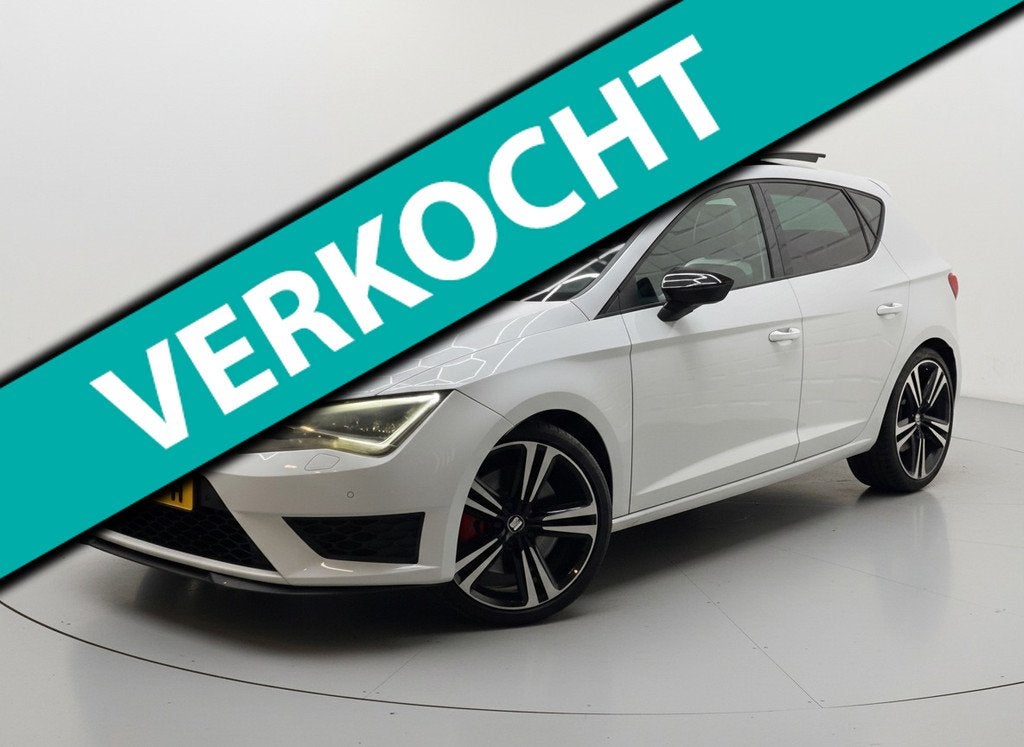 Seat Leon 2.0 TSI Cupra 280PK PANO AUTOMAAT CRUISE, Auto's, Seat, 15 km/l, 4 cilinders, 1984 cc, Leon