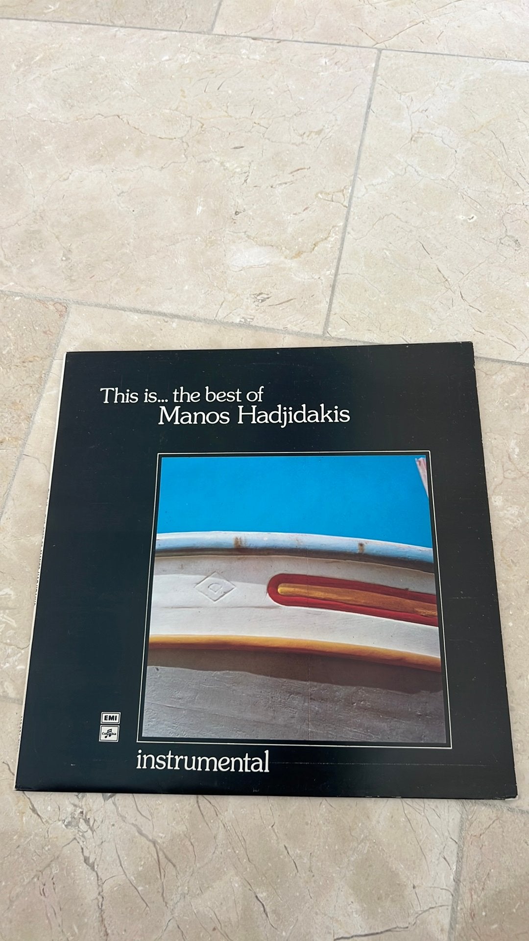 LP This is the best of Manos Hadjidakis, Ophalen of Verzenden, Zo goed als nieuw, 12 inch