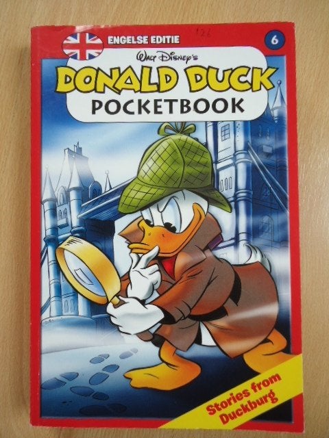 Donald Duck pocketbook 6, Stories from Duckburg, Engels, Boeken, Eén stripboek, Ophalen of Verzenden, Zo goed als nieuw