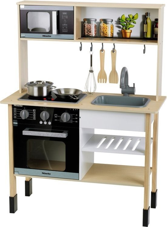Miele Houten Speelkeuken - Nieuw in Doos, Kinderen en Baby's, Speelgoed | Speelkeukens, Ophalen of Verzenden, Nieuw, Hout, Speelkeuken
