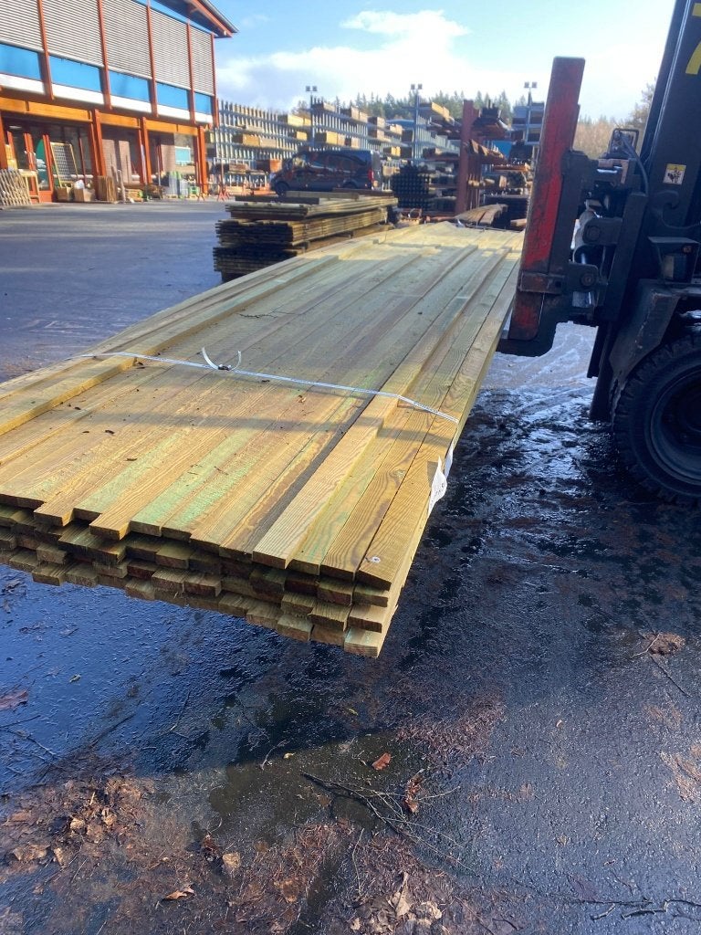 Vuren panlat, groen geimpregneerd 22x50 540cm Nr. 673, Ophalen, Nieuw, 250 cm of meer, Planken