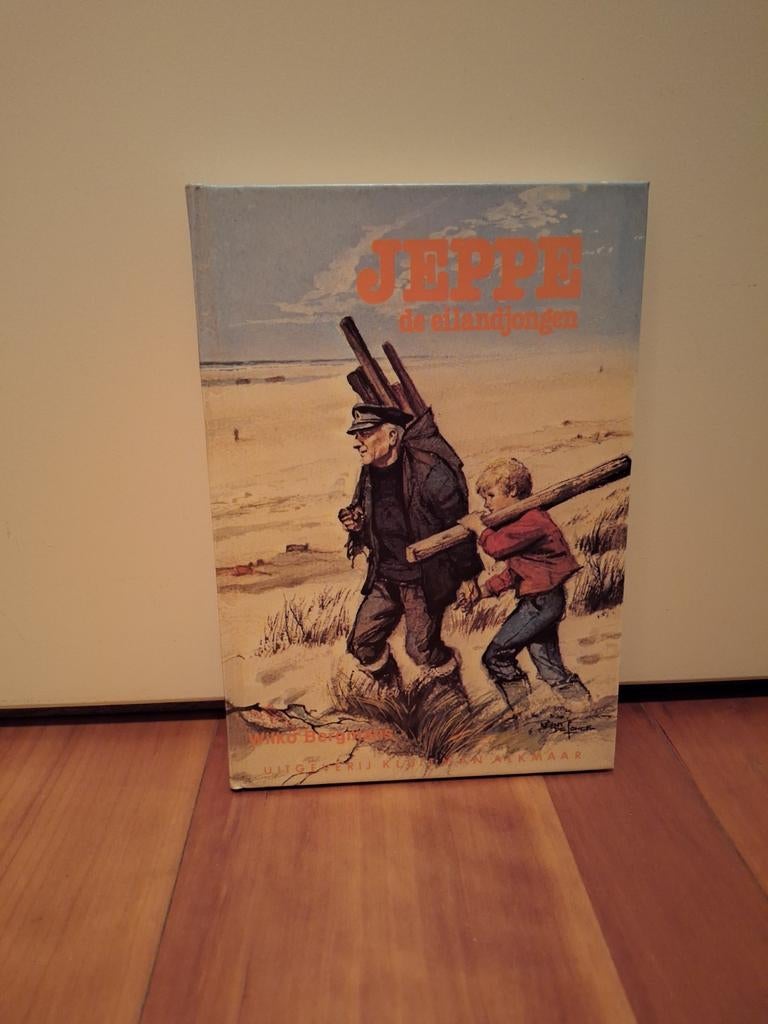 Vintage boek Jeppe de eilandjongen – Wilko Bergmans, Ophalen of Verzenden, Voor 1985, Zo goed als nieuw, Overige formaten