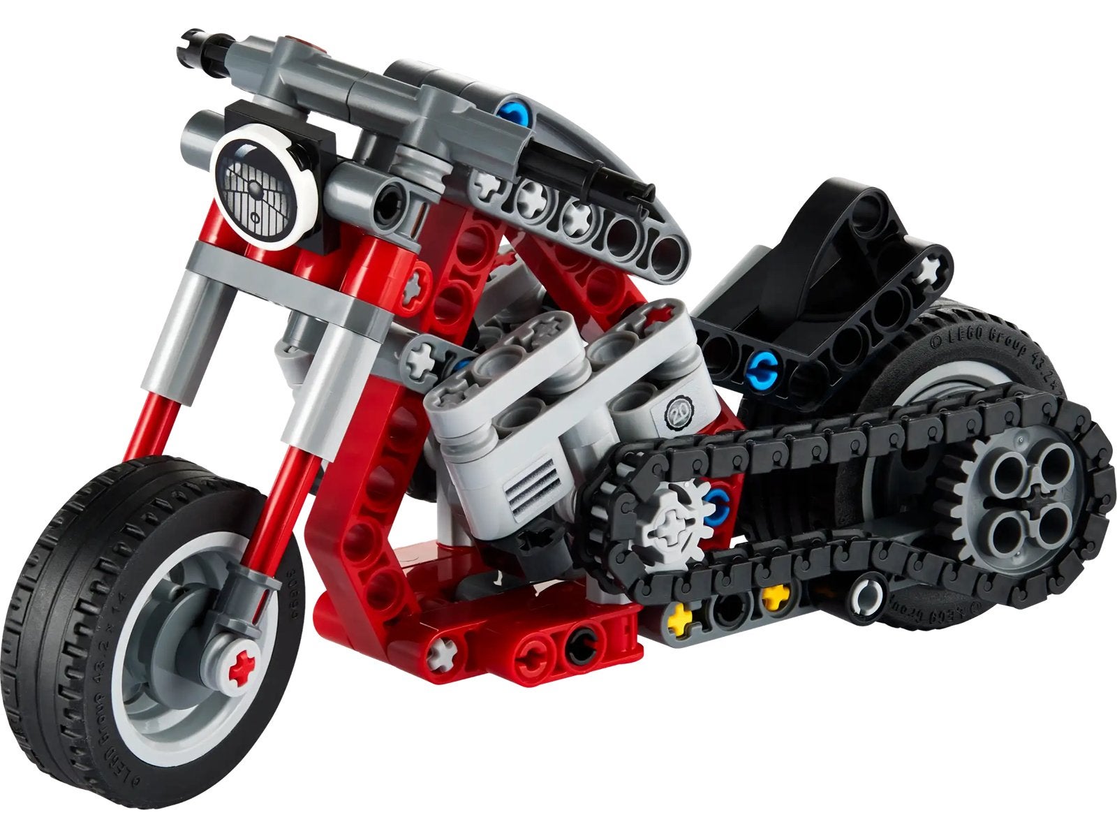 Lego Technic 42132 Motor adventurebike, Lego, Compleet, Ophalen of Verzenden, Zo goed als nieuw
