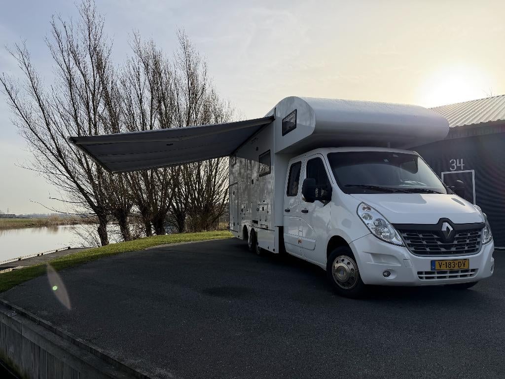 Renault Master Camper - Motorhome (2017), Caravans en Kamperen, Campers, Bedrijf, tot en met 6, Alkoof, Overige merken, Overige merken